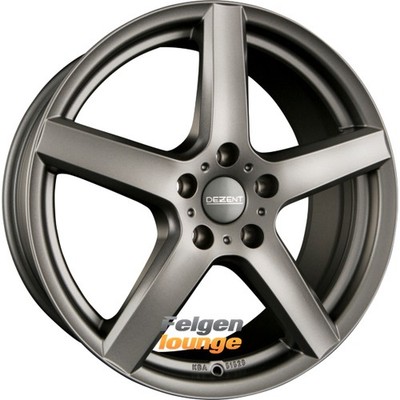 4x DEZENT TY GRAPHITE - Graphite Matt 5,5x15 ET40 5x100