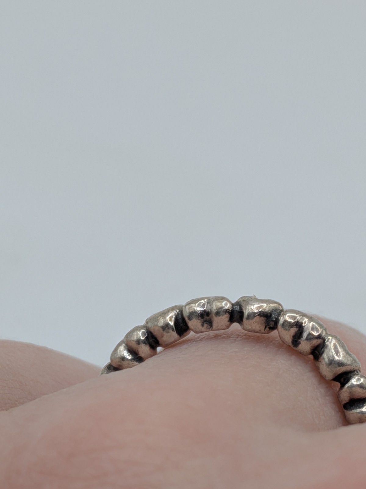 Authentic Pandora Stackable Ring Forever Love Hea… - image 5