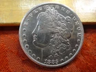 1883-CC United States Morgan Silver Dollar $1 (Cleaned) - No Reserve