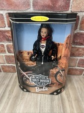 Harley Davidson Barbie Collector Edition Mattel NRFB Black Leather Outfit