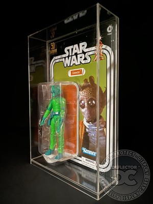 DEFLECTOR DC  Star Wars schwarze Serie Original Trilogie Figur ACRYL ANZEIGEHÜLLE