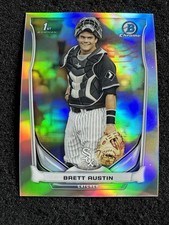 BRETT AUSTIN #CDP104 2014 Bowman Draft Chrome Refractor QTY Chicago White Sox