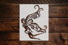 Fairy Stencil - Art and Wall Stencil