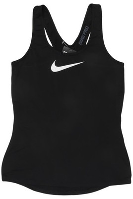 Nike Pro Top Damen Trägertop Tanktop Unterhemd Gr. M Schwarz #4rlob31