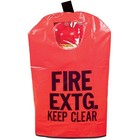 Extinguisher Cover w/ Window, 31" x 16 1/2", Red, 1/Each Logistics FEC3W