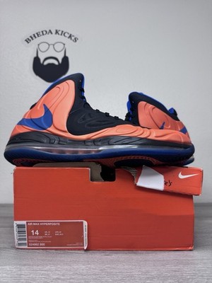 Size 14 - Nike Air Max Hyperposite Amare Stoudamire 524862-800 Orange Black