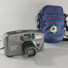 Vivitar Series 1 Power Zoom 480PZ 35mm Film Camera Point  Shoot  Case Tested
