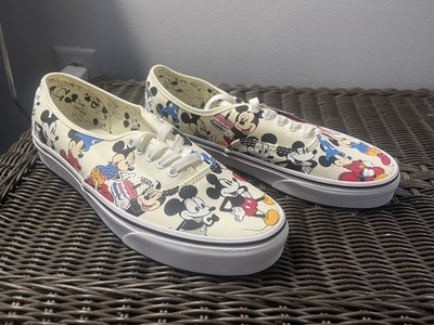 Size 9.5 Disney Vans Authentic  Mickey's Birthday  These Shoes We re Made 4 You