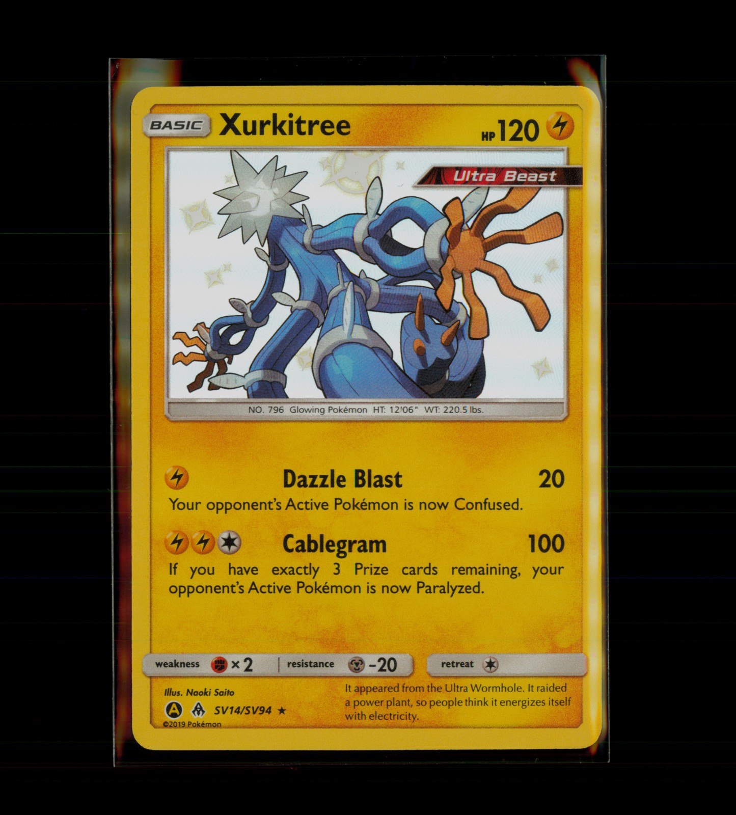 Hidden Fates: Shiny Vault #SV14/SV94 Xurkitree