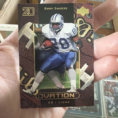 Upper Deck 1999 Ovation Standing Ovation Barry Sanders Lions Insert #20