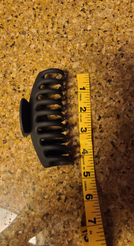 Black Hair Claw Clip