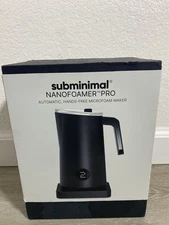 Subminimal NanoFoamer Pro Gen-2 Revolutionary Hands Free Microfoam Milk Maker 