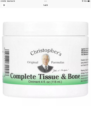 Complete Tissue & Bone Ointment, 4 fl oz (118 ml) 10/2026