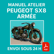 Manuel Atelier Peugeot Sx8 Revue Technique Français RTM CD PDF