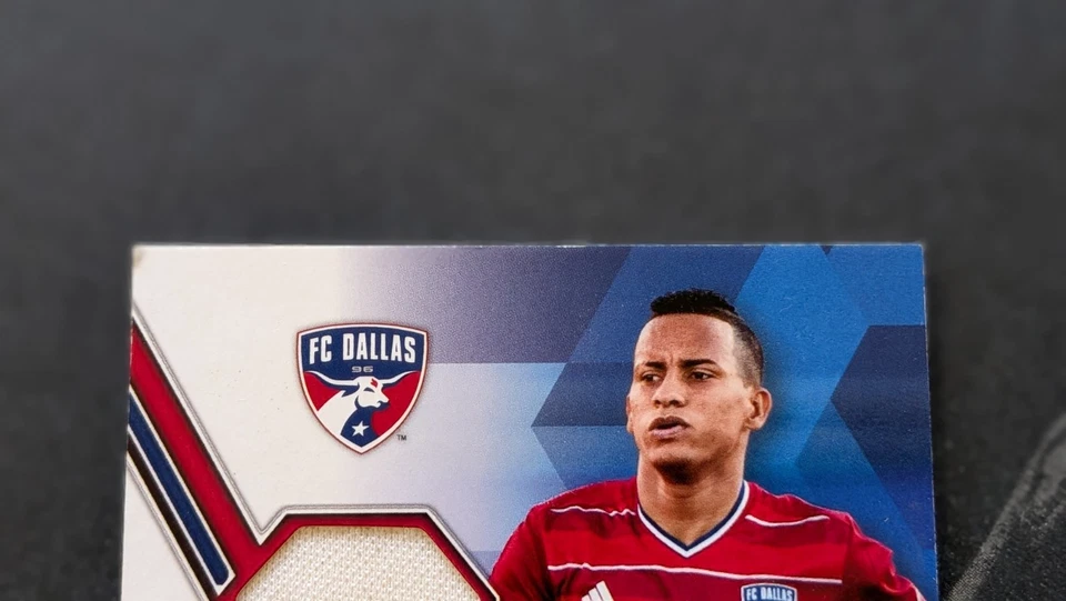 2017 Topps MLS Jumbo Relic #JR-MBA Michael Barrios FC Dallas /60 - Image 2 of 4