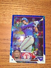 2023 Topps Update Blue Foil /999 Elier Hernandez Hernández #US304 Rookie RC 