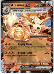 Arcanine ex 032/198 Scarlet & Violet Base Set