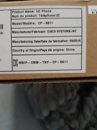 Cisco 8811 Voip Telephone - Bild 2 von 4