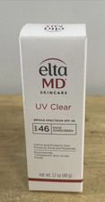 Elta MD UV Clear Broad-spectrum Facial Sunscreen SPF46 1.7oz Exp 4/2027 New Box