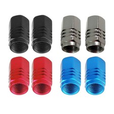 Couvercle de Valve de Pneumatique En Aluminium Hexagonal pour Véhicules