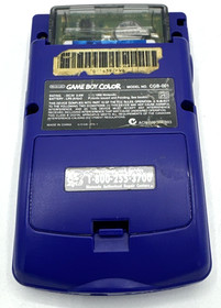 Grape Purple Gameboy Color Handheld with Super Mario Bros Deluxe Very Good Cond