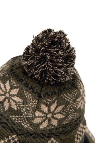 Fox Festive Bobble Hat - Picture 3 of 5
