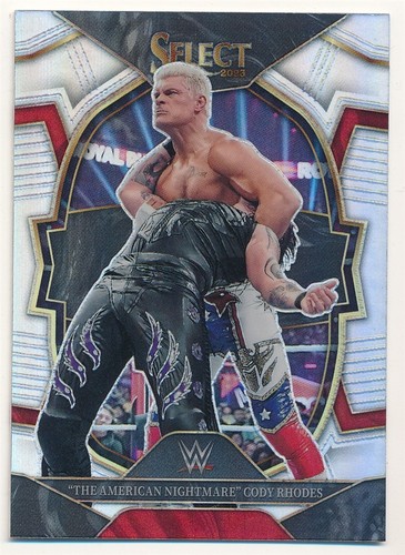 CODY RHODES 2023 PANINI SELECT WWE #28 COUNCOURSE SILVER PRIZMS RARE MINT SP