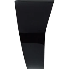 Headwinds Headlight Bezel - 10" - Mariah - Black 1-7029MZA-10