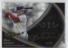 2020 Topps Tier One Talent Bronze Ink 13/25 Rhys Hoskins #T1TA-RHO Auto 17ac