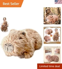 20" Capybara Weighted Stuffed Animal - Removable Microwavable Relaxation Toy