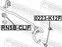 Febest Lagerung, Motor TMB-IPS FüR Toyota