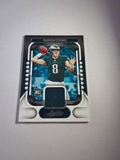 2022 Carson Strong Panini Absolute Rookie Materials Patch Eagles #ARM-11