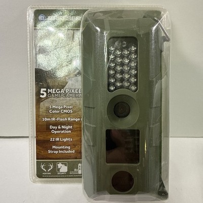 Bresser 5 Mega Pixel Color Game Camera IR Flash Day & Night Operation New NIP
