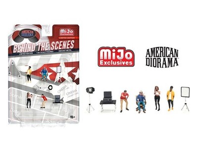 Figuren Set - Behind the Scenes  -  - American Diorama 1:64