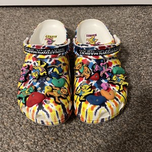 crocs x grateful dead