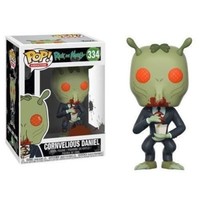 "Rick & Morty - Cornvelious Daniel 3,75\" Pop Vinyl Figur Funko 334 UK VerkäUfer"