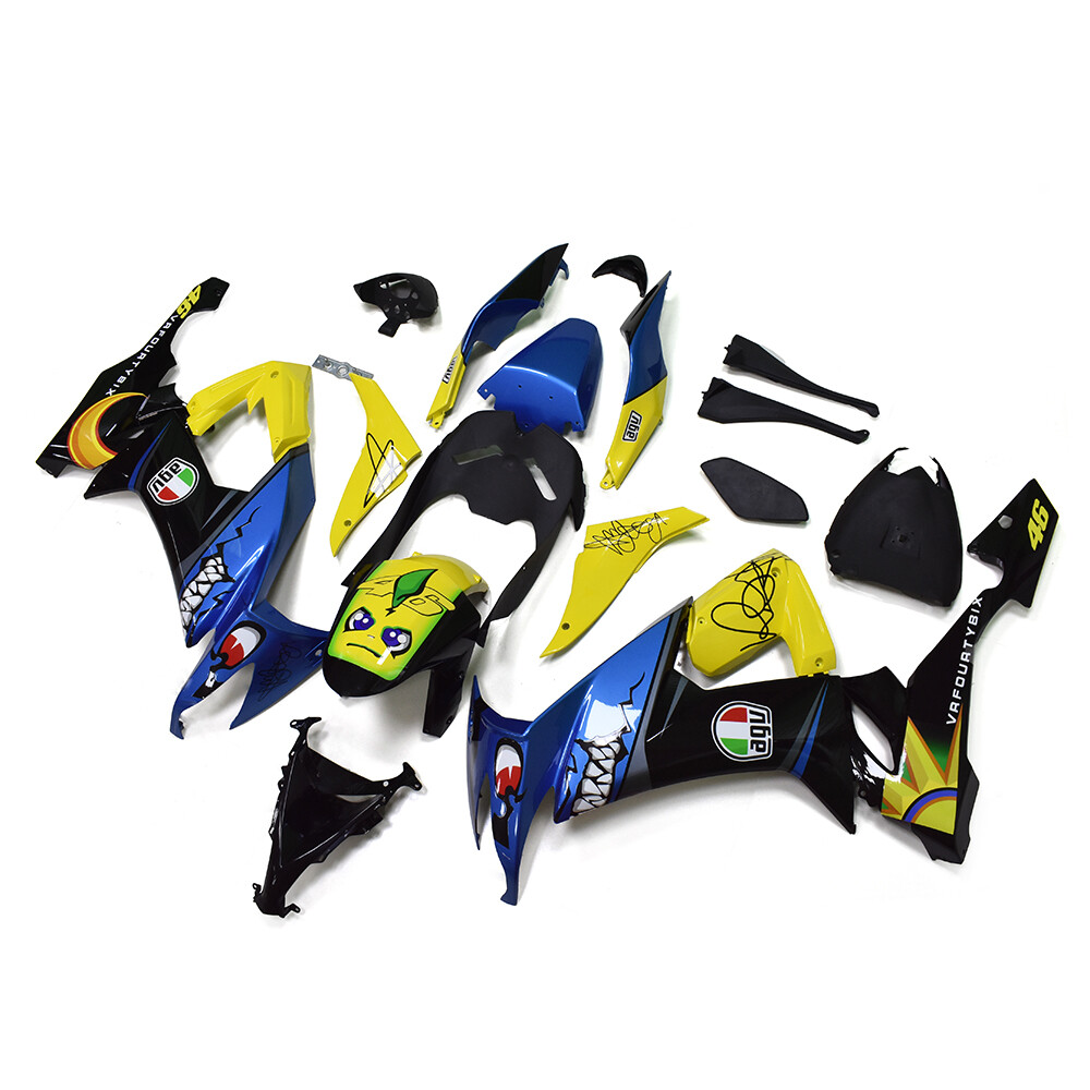 Shark Blue ABS Fairings For Kawasaki ZX10R 2008 2009 2010 Ninja ZX