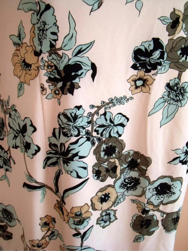 Vestido TEJIDO CON VOLANTES Talla XS 0 2 Floral Blanco ELASTIZADO Carrera Randolph Duke Foto 4 de 4