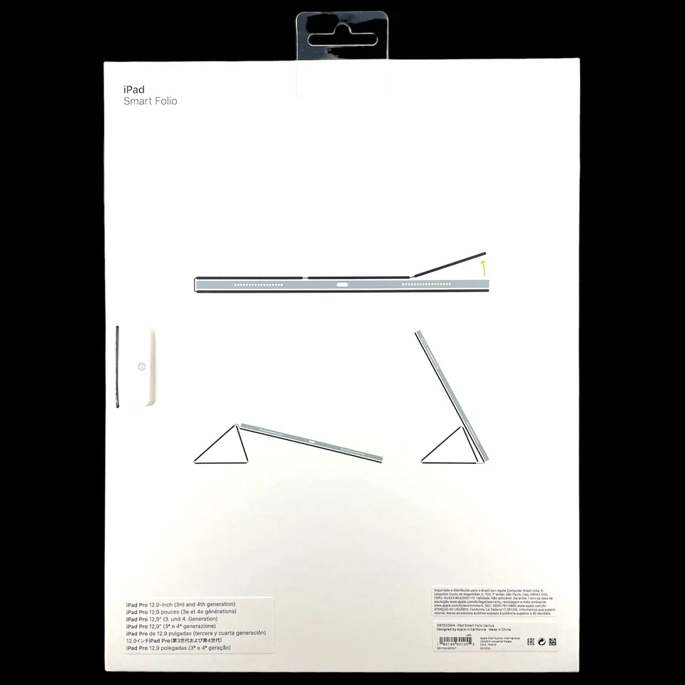 Apple Smart Folio iPad Pro 12.9" 6th Gen 5th 4th 3rd Gen Case - Cactus MXTE2ZM/A - Image 2 of 4