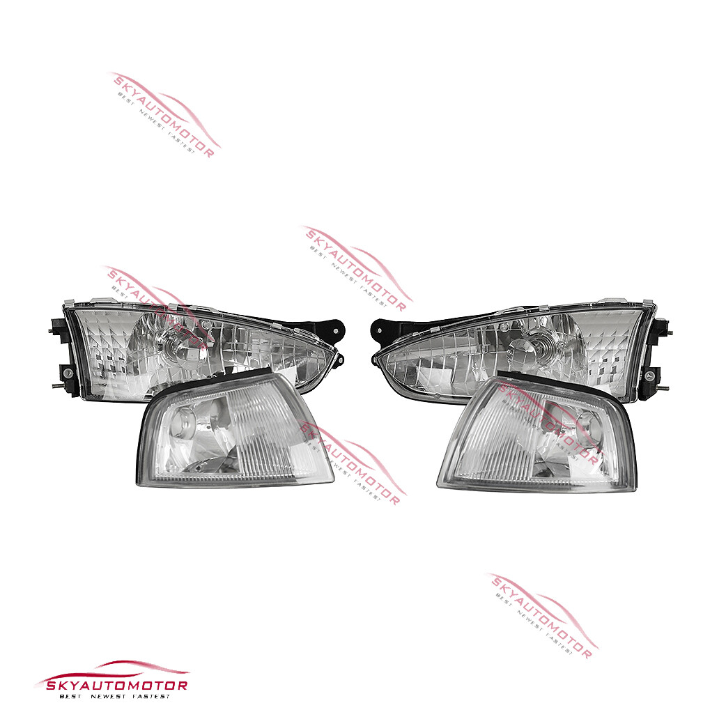 Fits 1997-02 Mitsubishi Mirage 2Dr Coupe Headlights Corner
