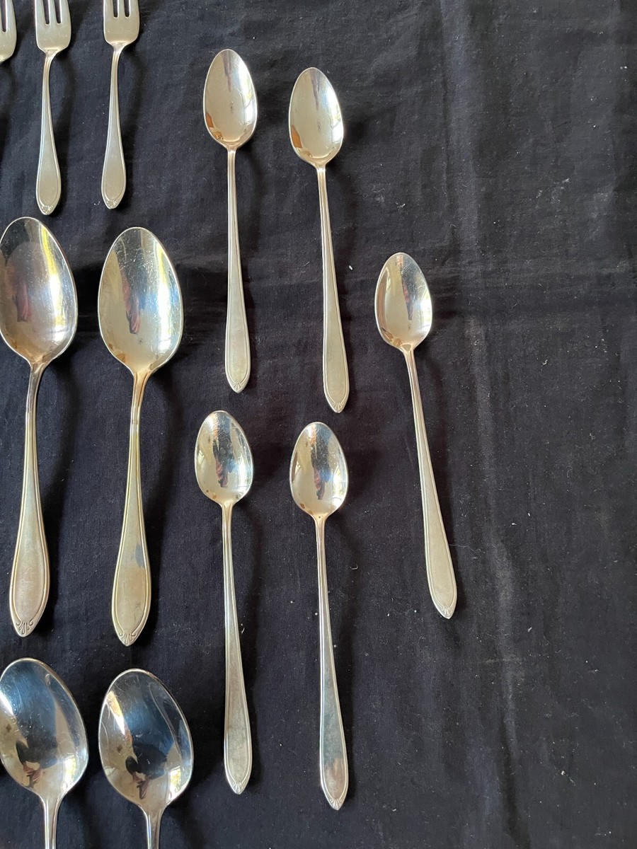 Christofle Versailles Flatware Set Silverplated Dinner Cutlery 45