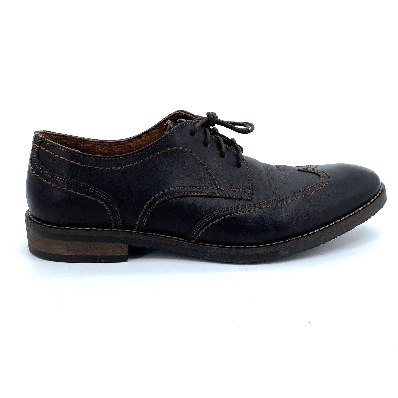 SAOLA Scarpe eleganti derby da uomo 10 5 M Johnson & Murphy marroni in pelle 59 11822