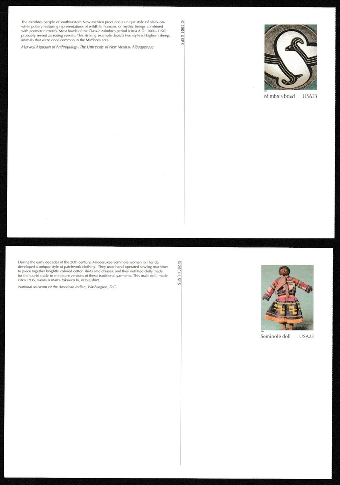 US USPS ART of the  America ladcsapes post cardsx10 - Image 2 of 4