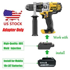 Adapter for MAKITA 18V BL1840/50 Li-ion Battery, Fits DEWALT 20V Cordless Tools
