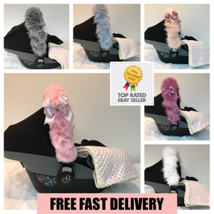 maxi cosi pink and white car seat