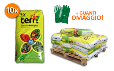 Terriccio Biologico Terri BIO 70L - Per Orto, Aromatiche E Fiori, Con Concime Naturale - Foto 10