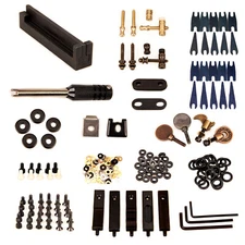 Coils Tattoo Machine Repair Tools Springs Armature Bar Contact Post Front Vice 