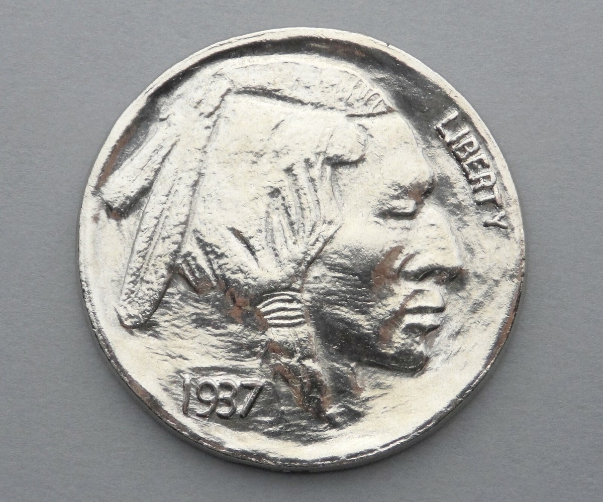 Large Medal. Buffalo 1937. Five cents, Liberty. | eBay