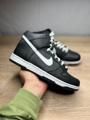 New Nike Dunk High (GS) Size 7Y ' Venom Anthracite Black/White' (DH9751-001)