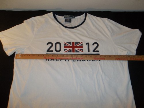 Vtg RALPH LAUREN UNITED STATES U.S. OLYMPIC TEAM 2012 OLYMPICS T-SHIRT XL/XXL - Picture 4 of 13